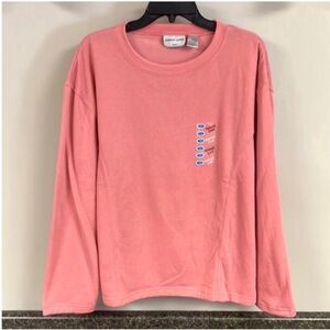 3/$15 ❤️ nwt Jennifer Lauren peach sweatshirt 1x